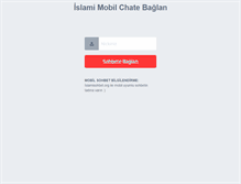 Tablet Screenshot of islamichat.org